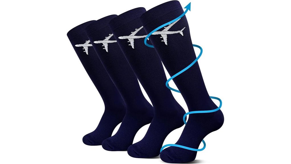knee high travel compression socks