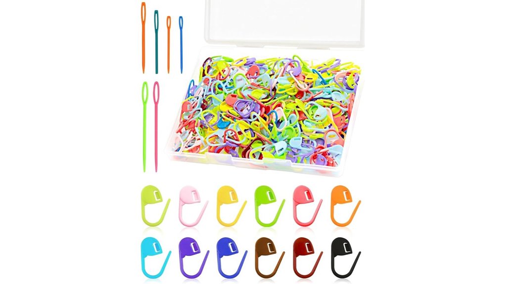 knitting stitch markers set