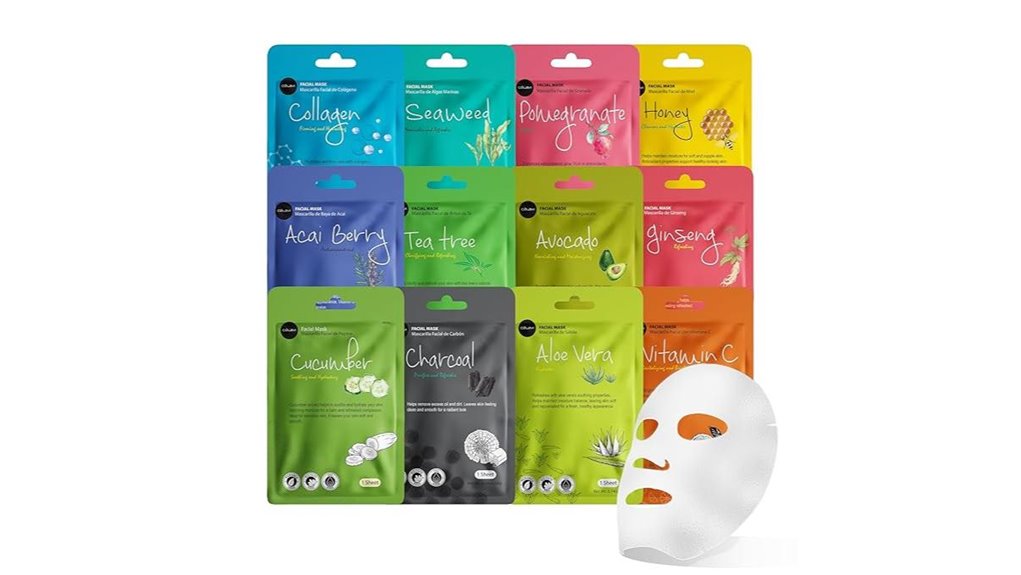 korean moisturizing facial sheet mask
