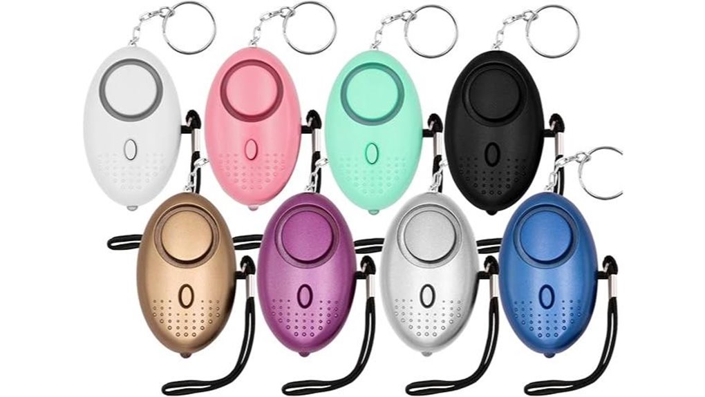 kosin 140db personal alarm keychains