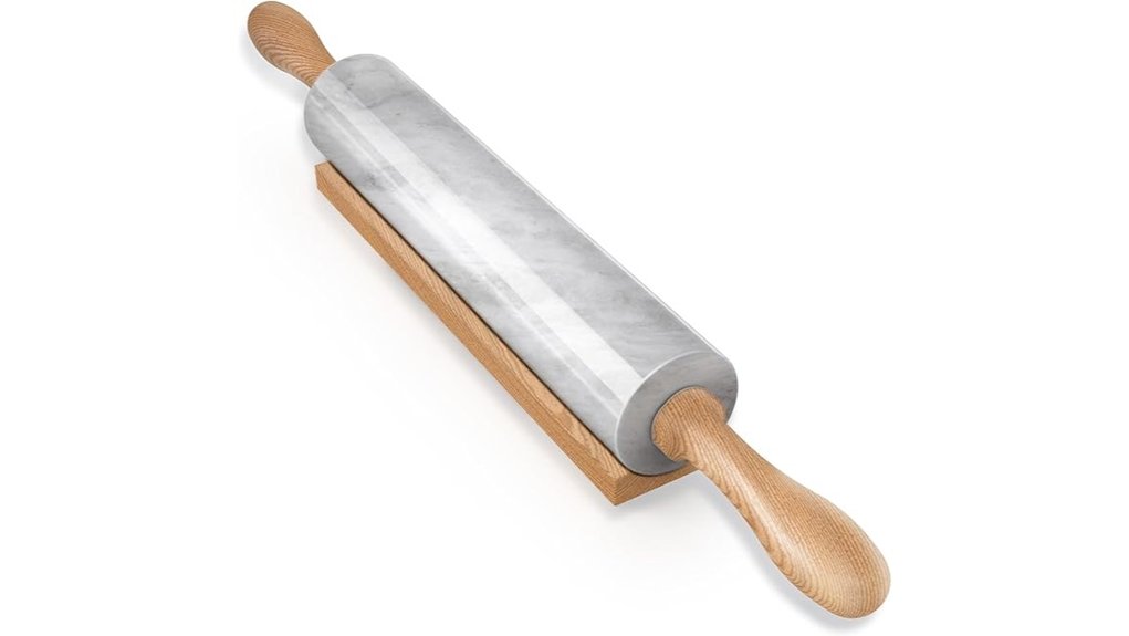 koville non stick marble rolling pin