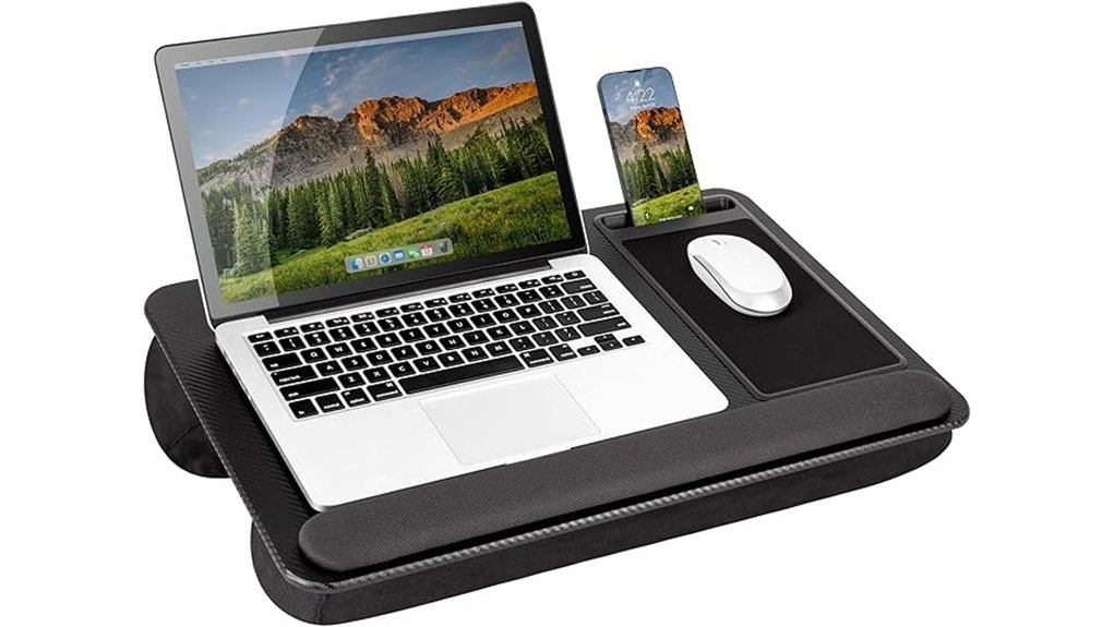 lap desk with wristrest