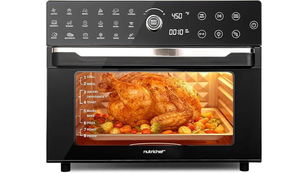 large 32 quart digital air fryer