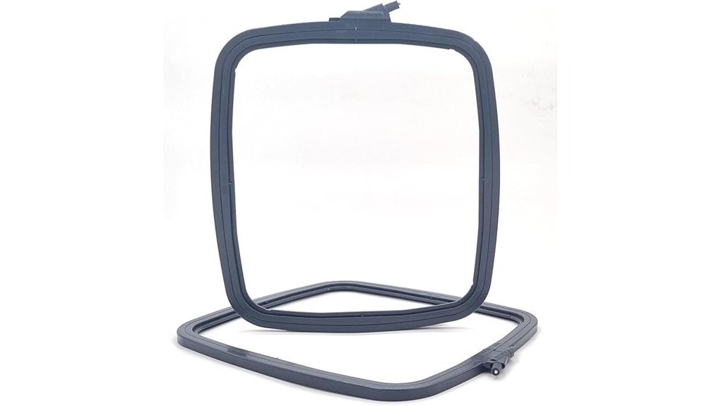 large anthracite adjustable embroidery hoop