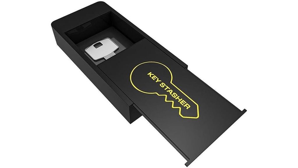 large black magnetic keyholder