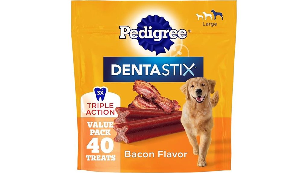 large breed bacon dental treats