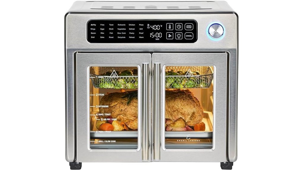 large countertop air fryer oven