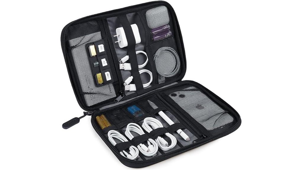 large electronics travel organizer