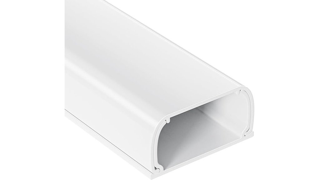 large paintable tv cord hider