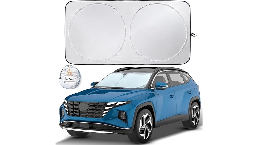 large uv blocking windshield sunshade