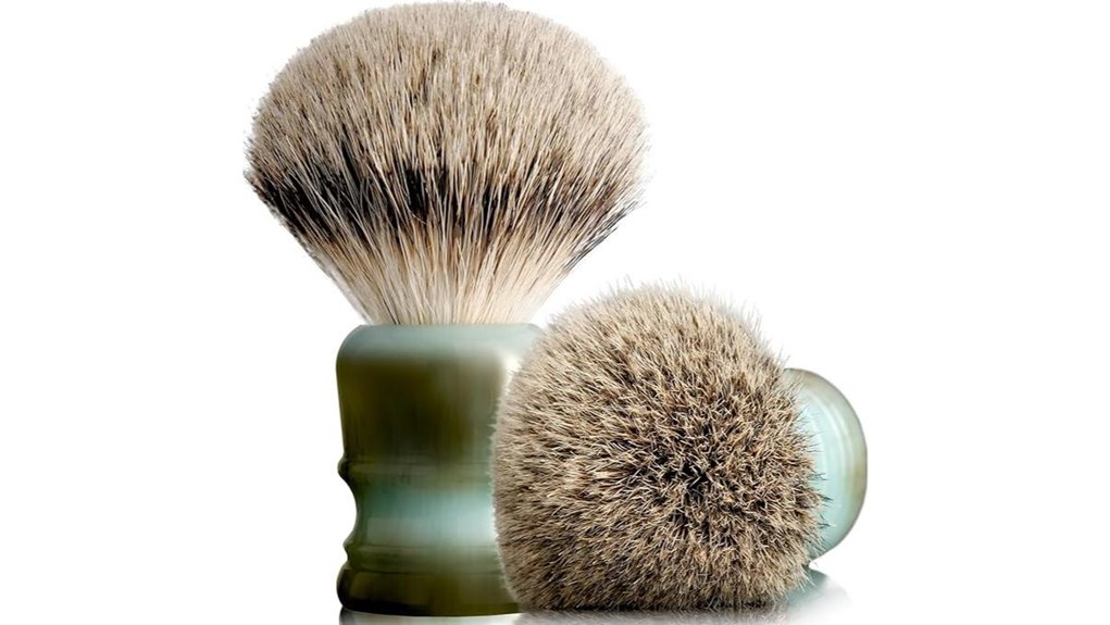 lather wood badger brush
