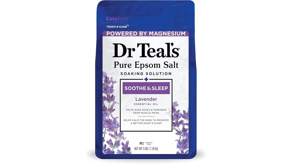 lavender epsom salt sleep soak