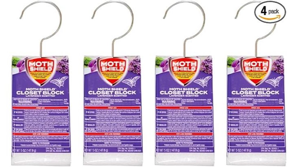 lavender scented 4 pack closet blocks