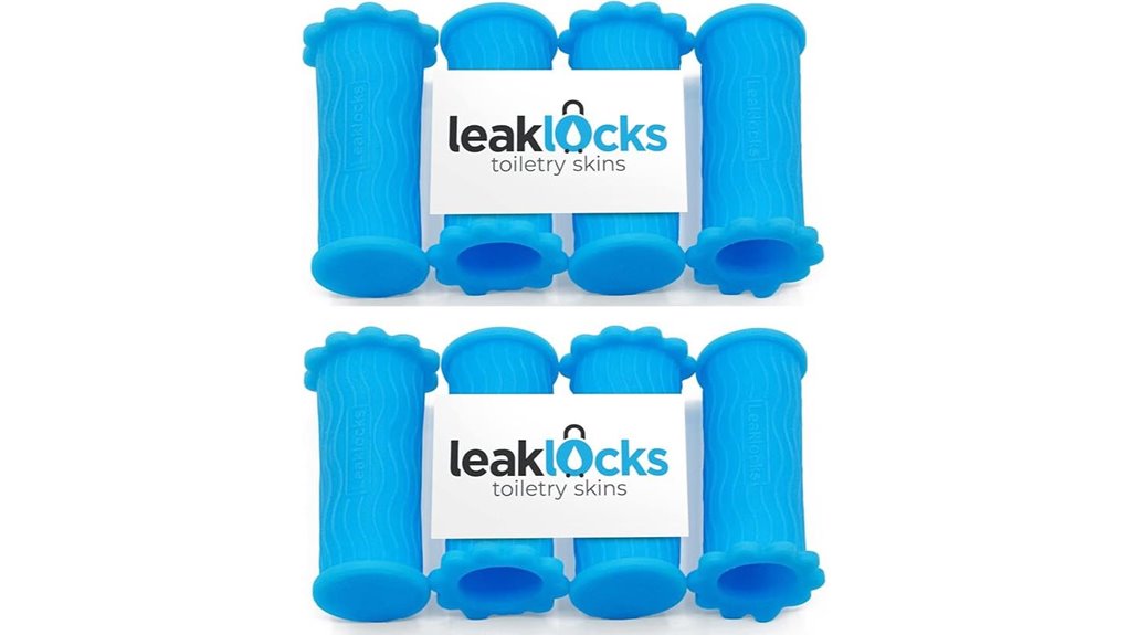 leaklocks elastic travel container sleeve