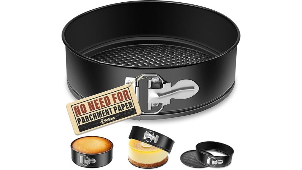leakproof 7 inch nonstick springform pan
