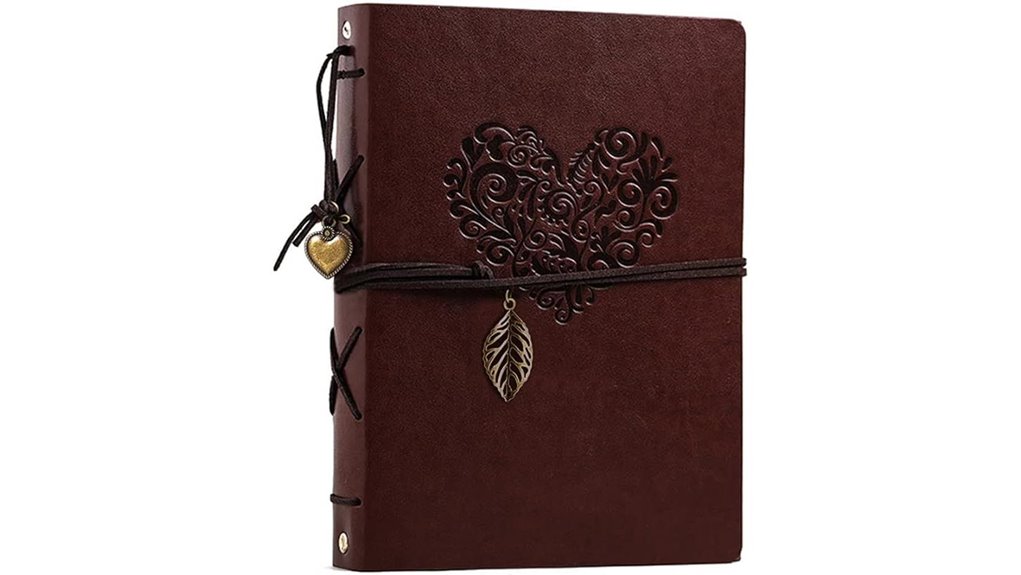 leather 4x6 photo album