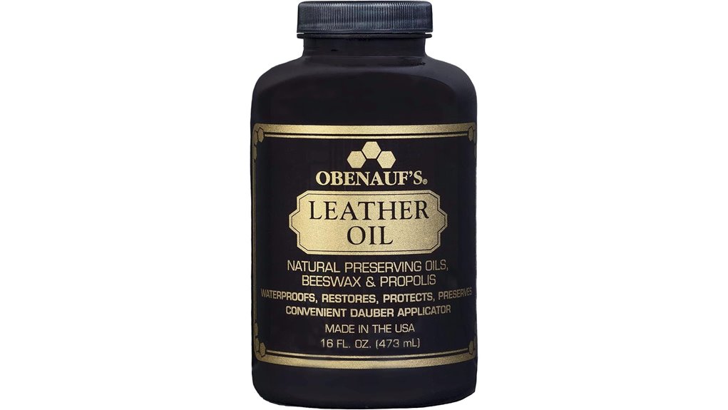 leather conditioner oil with applicator