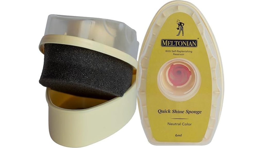 leather shoe polishing sponge