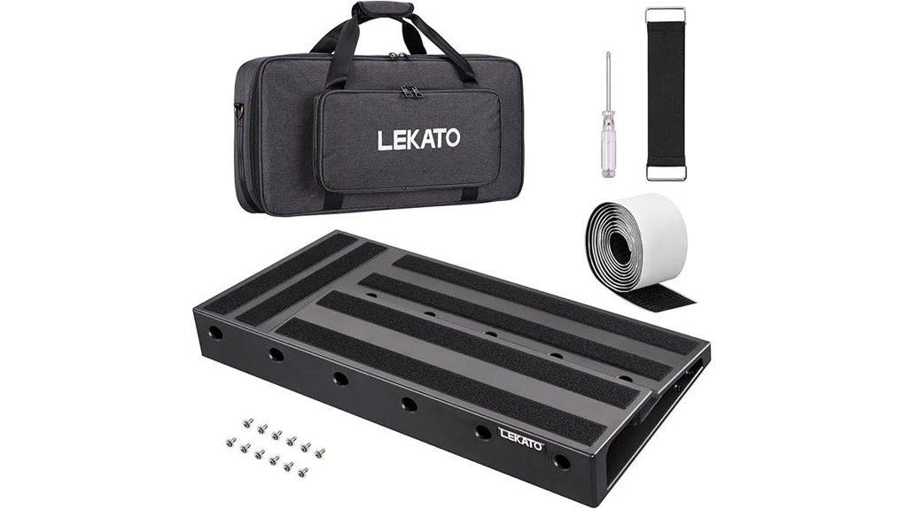 lekato guitar pedal board