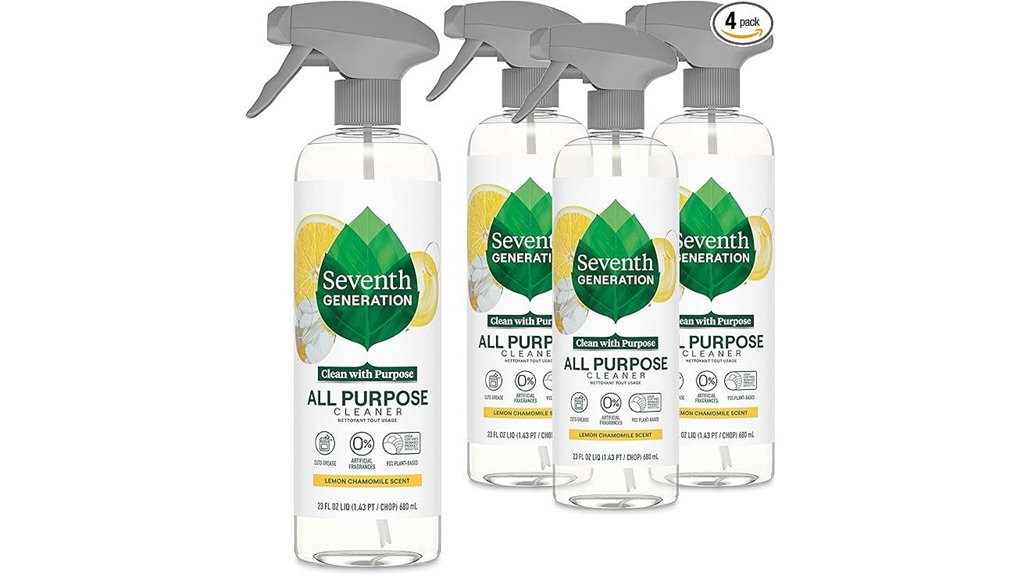 lemon chamomile all purpose cleaner