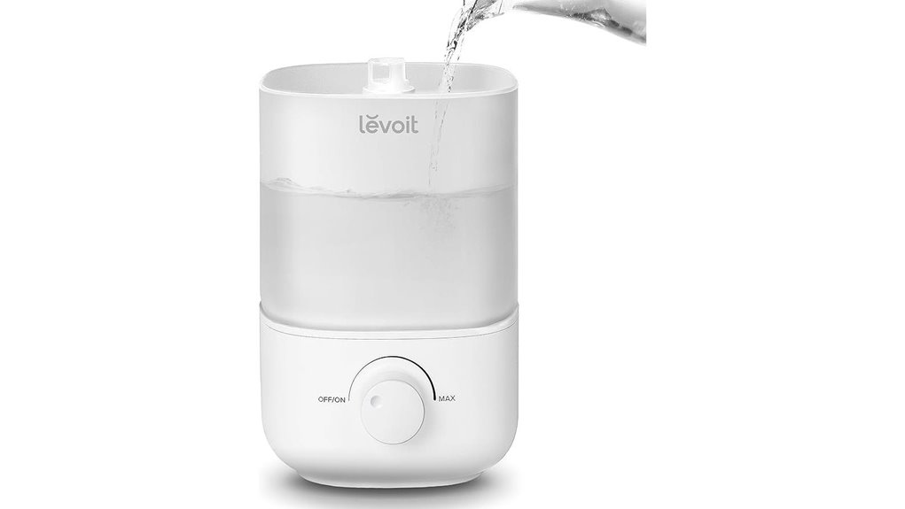levoit 2 5l top fill humidifier