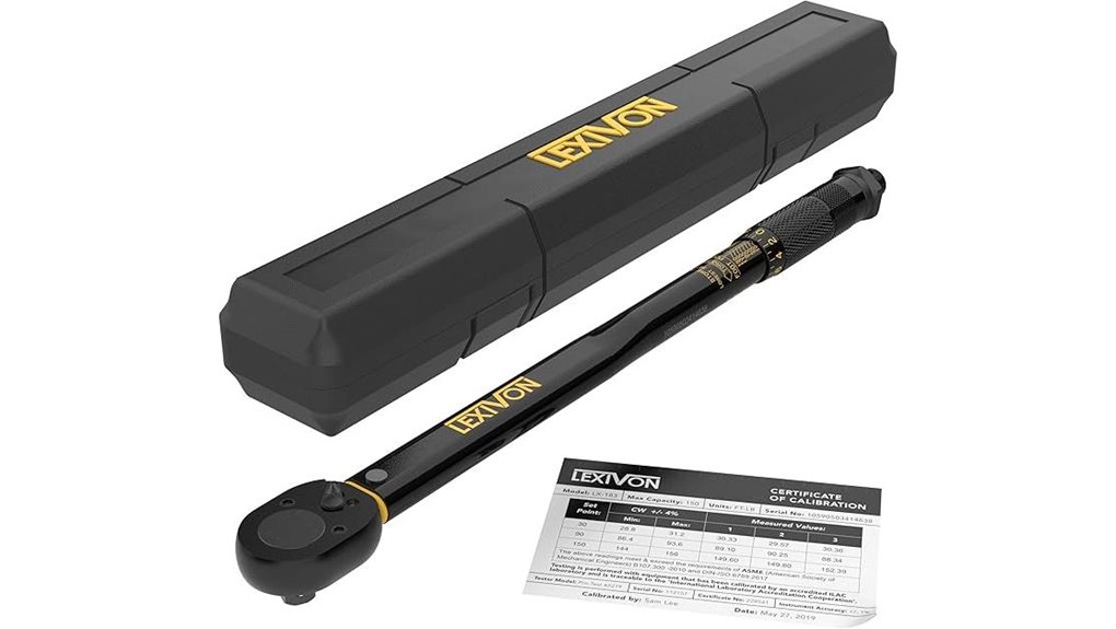 lexivon 10 150 ft lb torque wrench