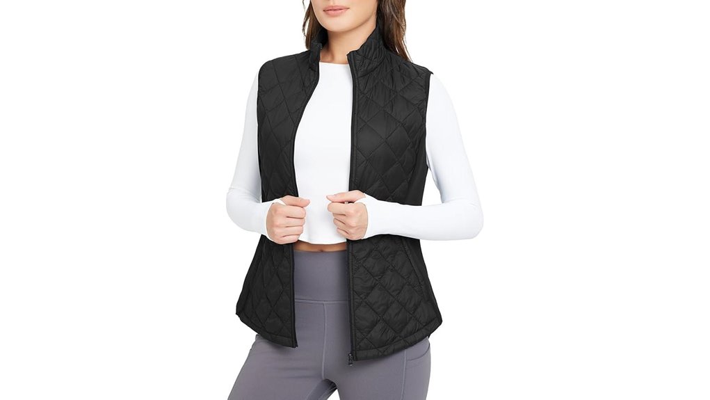 lightweight quilted women s vest
