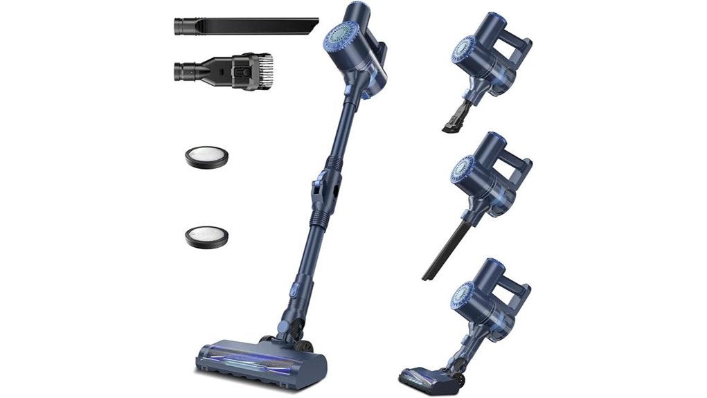 lightweight self standing cordless vacuum