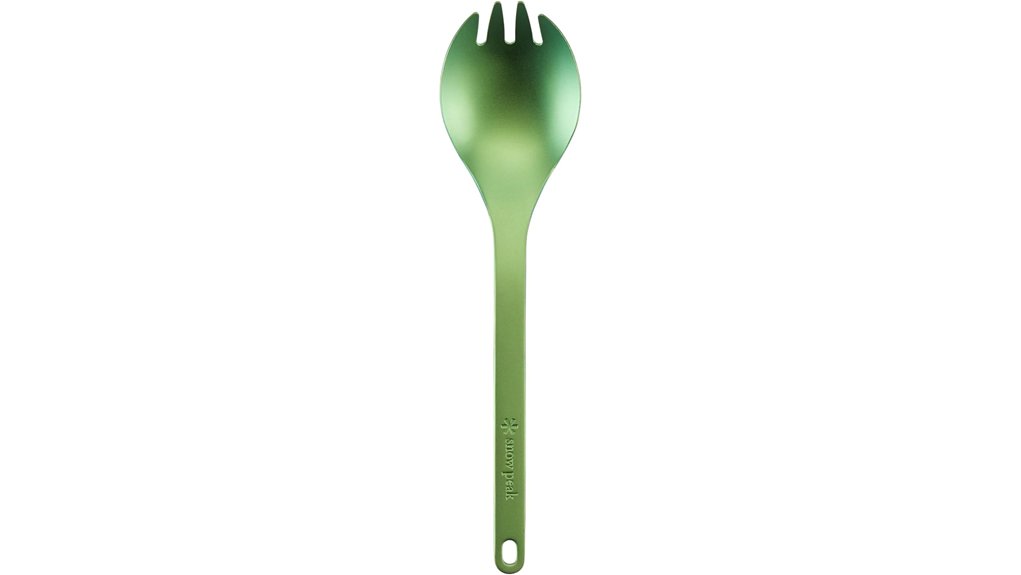 lightweight titanium camping sporks