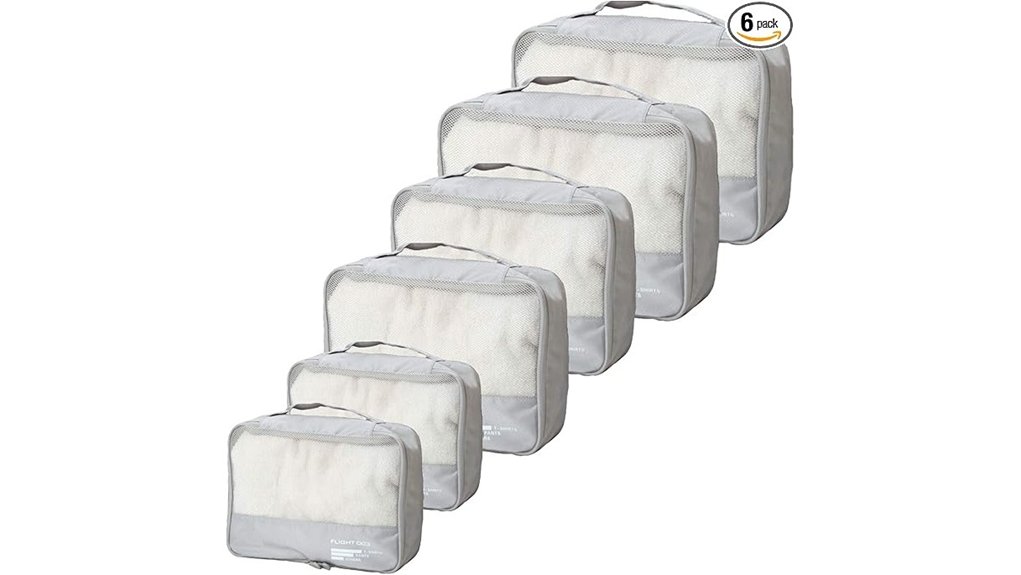 lightweight travel luggage organization cubes
