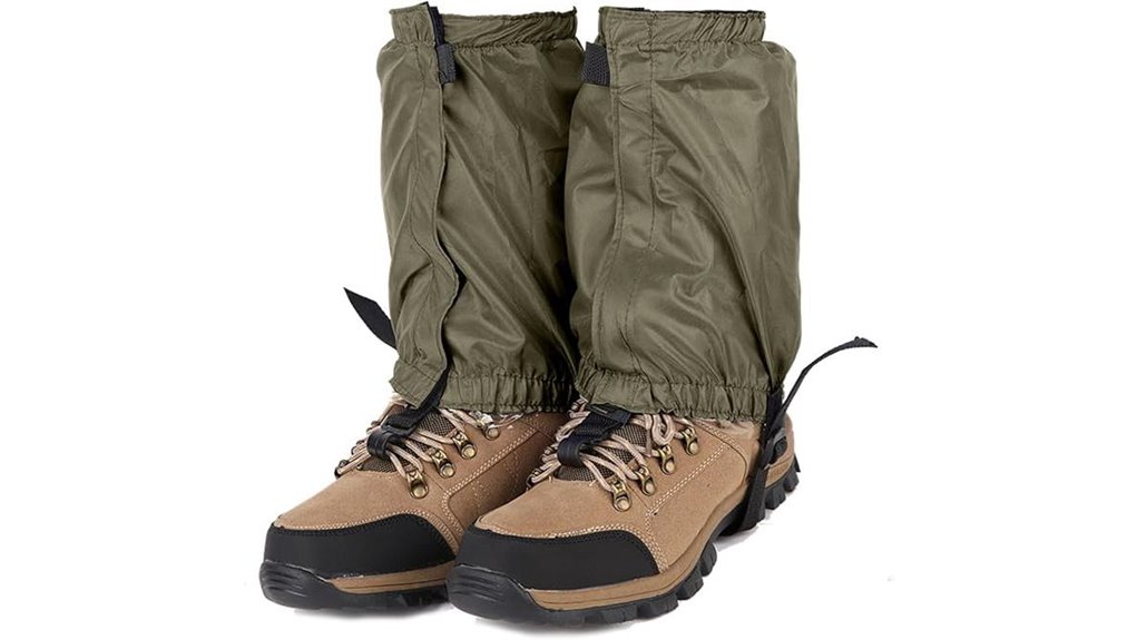 lightweight waterproof ankle gaiters