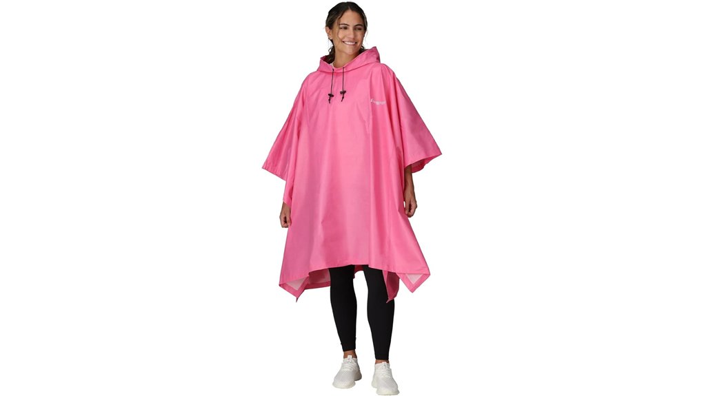 lightweight waterproof breathable poncho