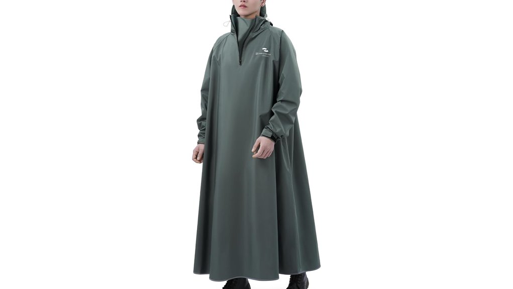 lightweight waterproof hooded poncho