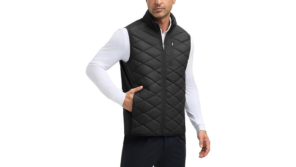 lightweight windproof insulated vest