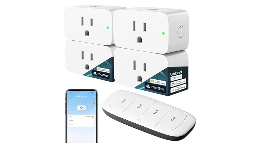 linkind matter 15a smart plugs