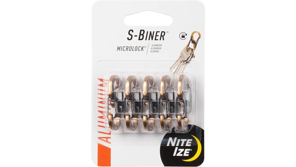 lockable s biner key holder