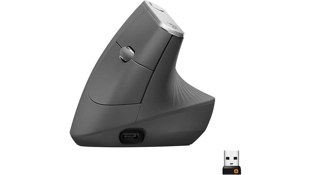 logitech mx vertical ergonomic mouse