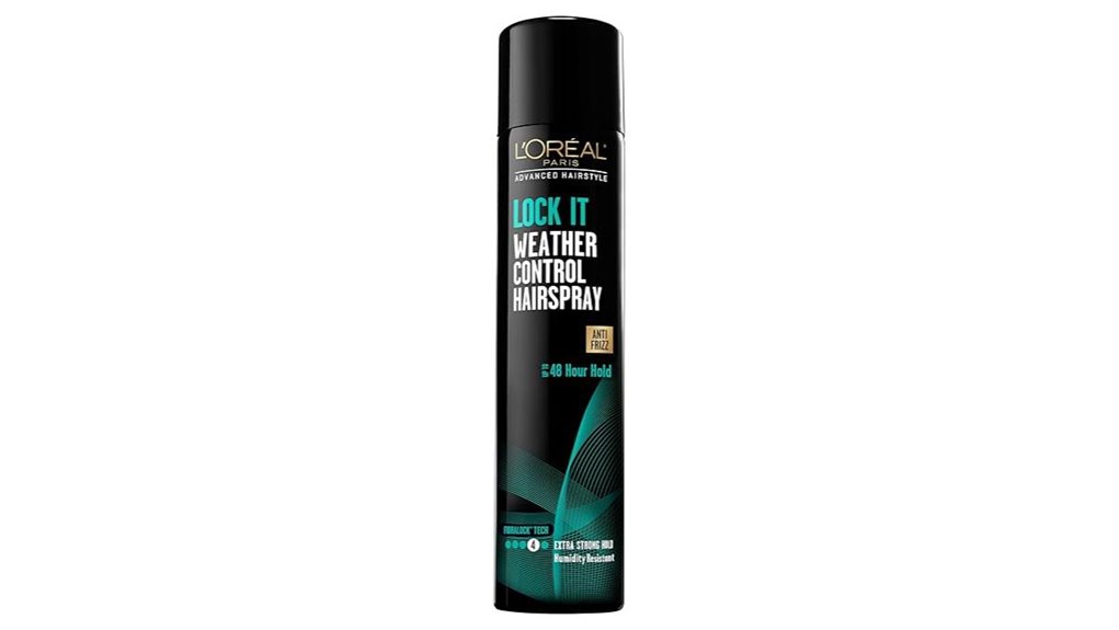 long lasting weatherproof hair spray