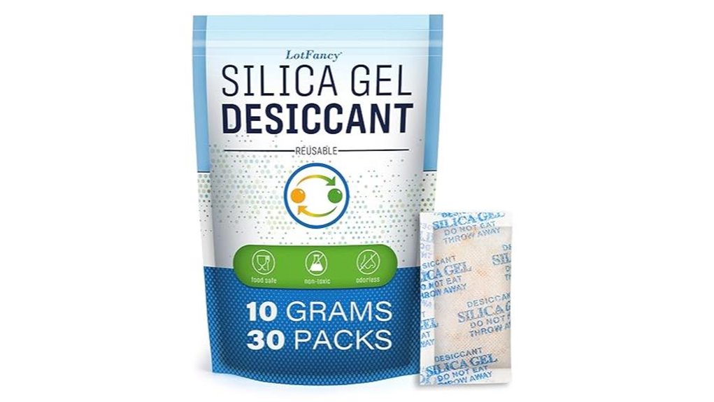lotfancy 30 pack 10g silica packets