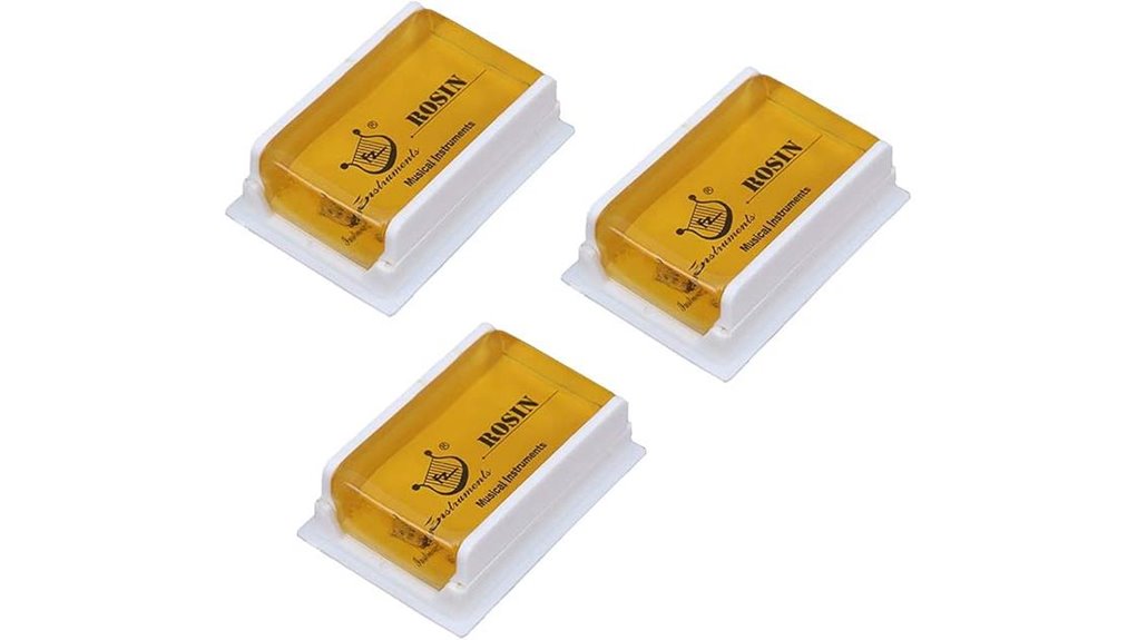 low dust rosins for strings