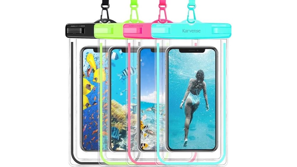 luminous waterproof universal phone pouch