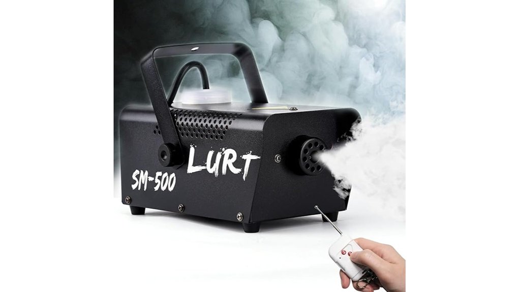 lurt 500w mini smoke machine