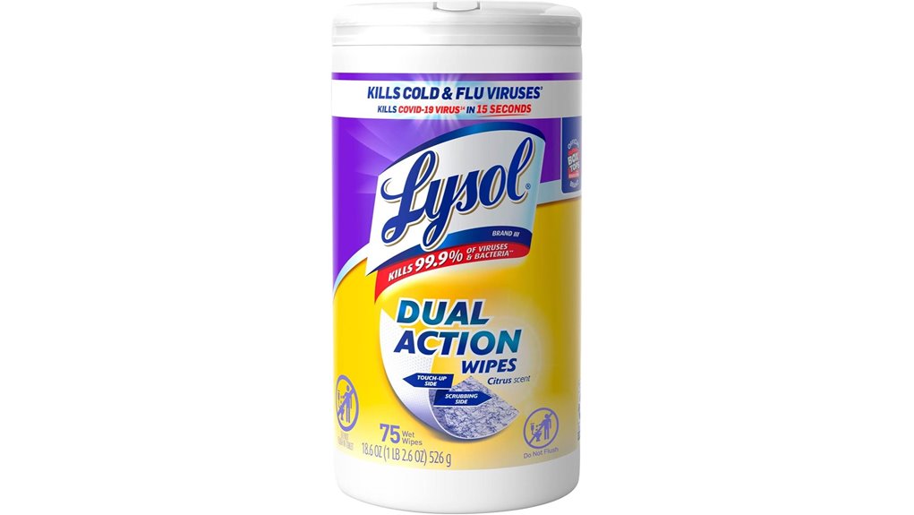 lysol citrus disinfectant multi surface wipes