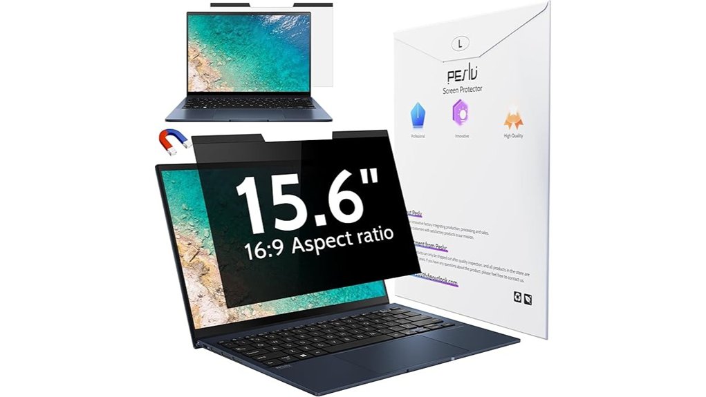 magnetic 15 6 inch blue light privacy