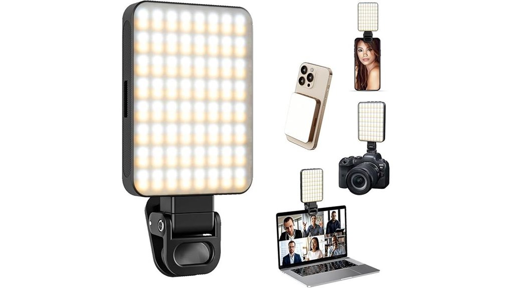 magnetic clip on led ringlight