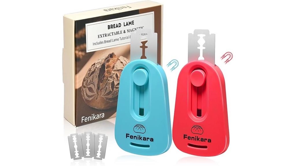 magnetic sourdough scoring blades