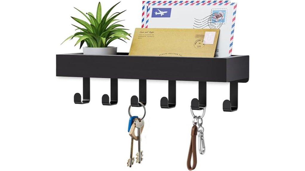 magnetic wall mounted key organizer