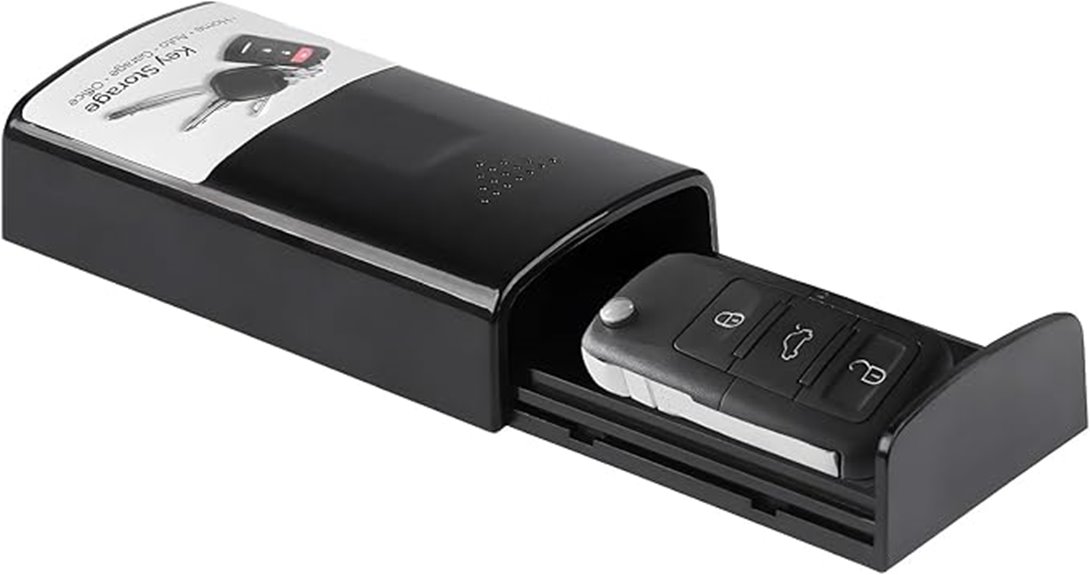 magnetic waterproof hidden keybox