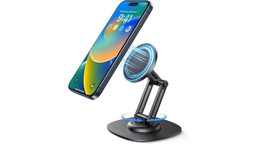 magsafe compatible 360 rotating magnetic stand