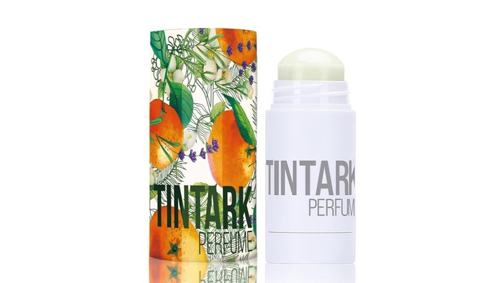 mandarine floral solid perfume